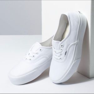 vans authentic platform
